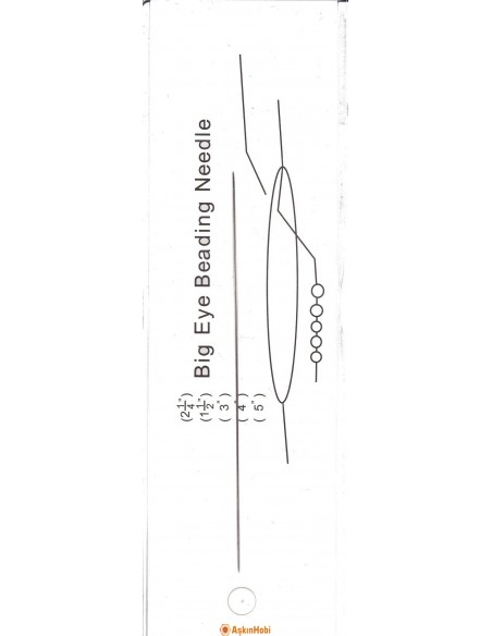 Beads Large Hole Needle