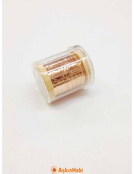 Tel Kırma Malzemeleri Taç Tel Kırma Teli BAKIR 17gr (30-35m) 17gr (30-35m) Tel Kırma Malzemeleri Taç Tel Kırma Teli BAKIR 17gr (30-35m) 17gr (30-35m)