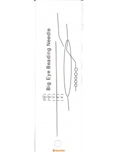 Boncuk İğneleri Geniş Delikli Boncuk İğnesi 02 GENİŞ 02 2