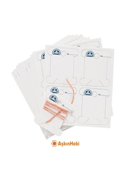 İplik Saklama Kutuları Ve Aksesuarları DMC MULiNE SAKLAMA KARTLARI 6101-12 6101-12