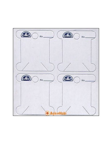 İplik Saklama Kutuları Ve Aksesuarları DMC MULiNE SAKLAMA KARTLARI 6101-12 6101-12