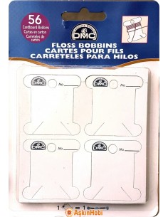 Yarn Storage Boxes And Accessories DMC FLOSS BOBBINS 6101-12 6101-12