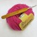 Bamboo-handled aluminum crochet 5.00mm