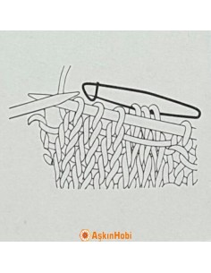 İlmek Tutucular RENKLİ İLMEK TUTUCU 19 R19 2