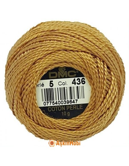 Dmc Coton Perle Art 116 DMC Coton Perle 436 (No:5-8) art  436 Dmc Coton Perle Art 116 DMC Coton Perle 436 (No:5-8) art  436