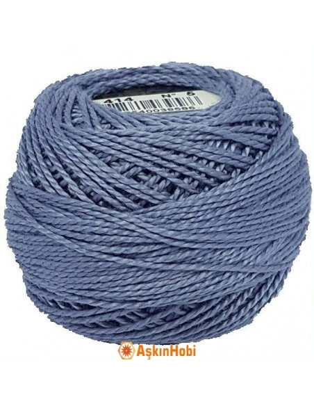 Dmc Coton Perle Art 116 DMC Coton Perle 414 (No:5-8-12) art  414