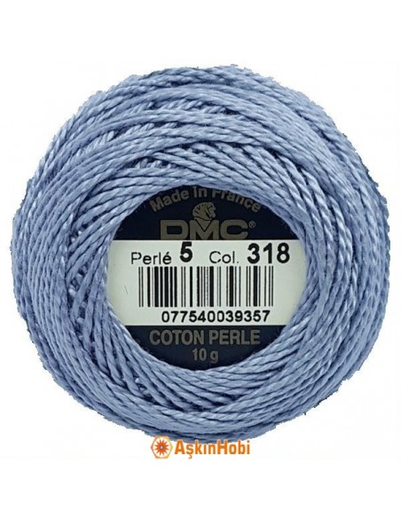 Dmc Coton Perle Art 116 DMC Coton Perle 318 (No:5-8) art  318