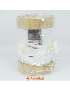 Tel Kırma Malzemeleri Taç Tel Kırma Teli GÜMÜŞ 250g (520m) 250g (520m) 2