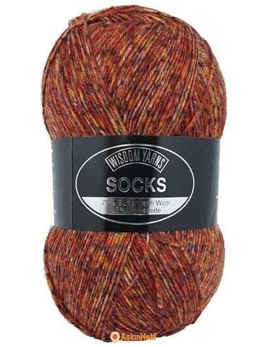 Çorap Yünü Wisdom Yarns Socks D7-02, Socks Collections Çorap