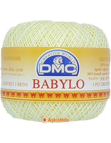 Dmc Babylo  Dmc Babylo 10 No Lace Yarn 746 746 Dmc Babylo  Dmc Babylo 10 No Lace Yarn 746 746