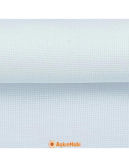 SÖKÜLEBİLİR KANAVİÇE TELA BEYAZ SÖKÜLEBİLİR KANAVİÇE TELA BEYAZ