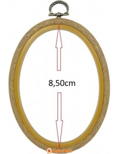 Çerçeve Nakış Kasnakları DMC ÇERÇEVE KASNAK OVAL 085 MV34-085