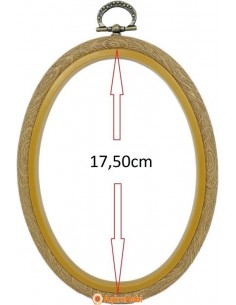 Çerçeve Nakış Kasnakları DMC ÇERÇEVE KASNAK OVAL 175 MV34-175