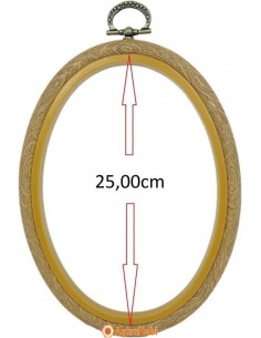 Frame Embroidery Hoops DMC OVAL FRAME HOOP 250 MV34-250