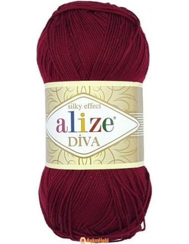 Alize Diva 57, Burgundy