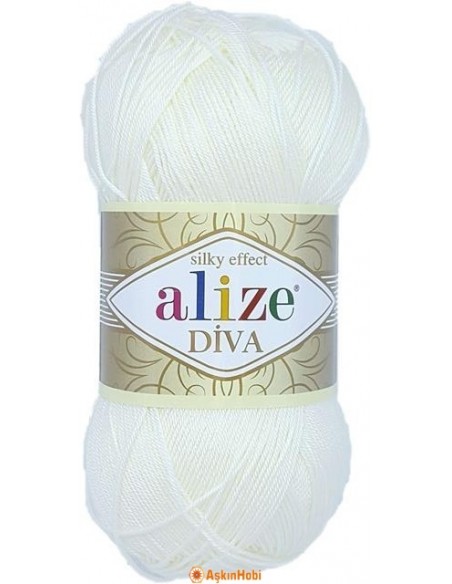 Alize Diva Alize Diva 62, Açık Krem 62