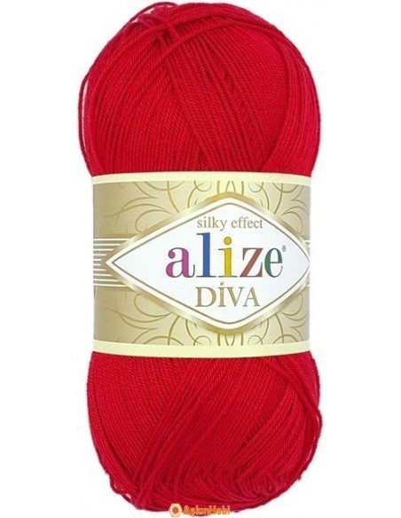 Alize Diva Alize Diva 106, Kırmızı 106