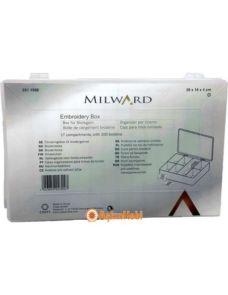 İplik Saklama Kutuları Ve Aksesuarları iPLiK SAKLAMA KUTUSU 02 2511506