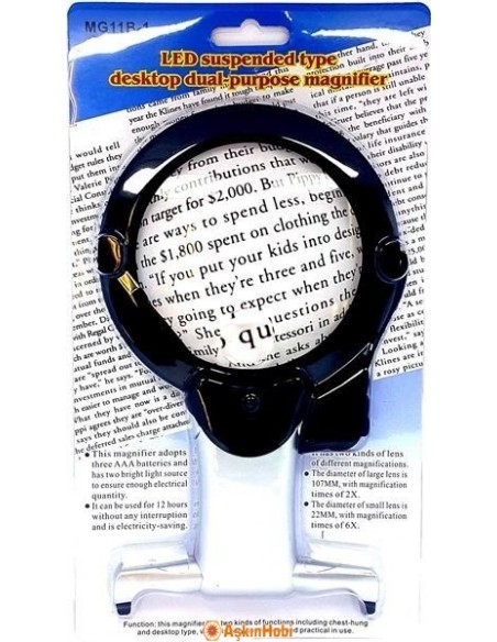 Magnifying glass Lengthwise led magnifying glass MG11B1
