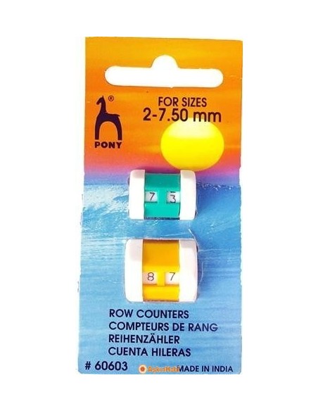 Knitting And Embroidery Tools PONY ROW COUNTERS 60603 60603