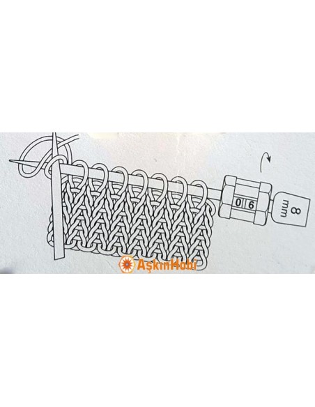 Knitting And Embroidery Tools PONY ROW COUNTERS 60603 60603