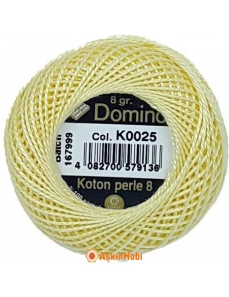 Domino Koton Perle 8 Domino Koton Perle K0025 (No:8) K0025 (No:8)