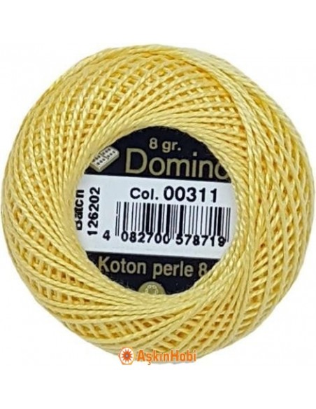 Domino Cotton Perle 8 Domino Koton Perle 00311 (No:8) 00311 (No:8)