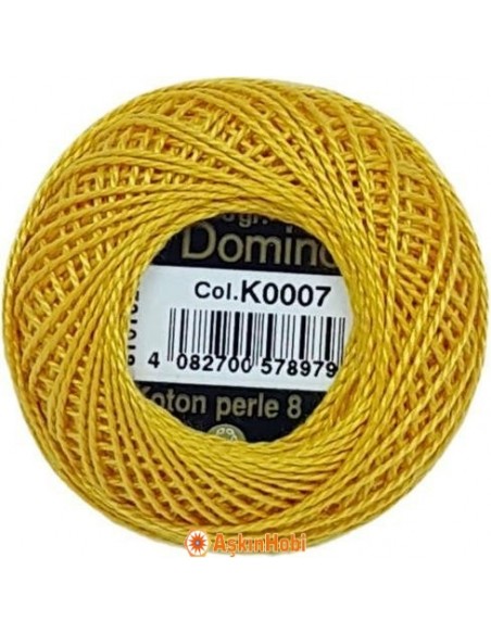 Domino Koton Perle 8 Domino Koton Perle K0007 (No:8) K0007 (No:8)