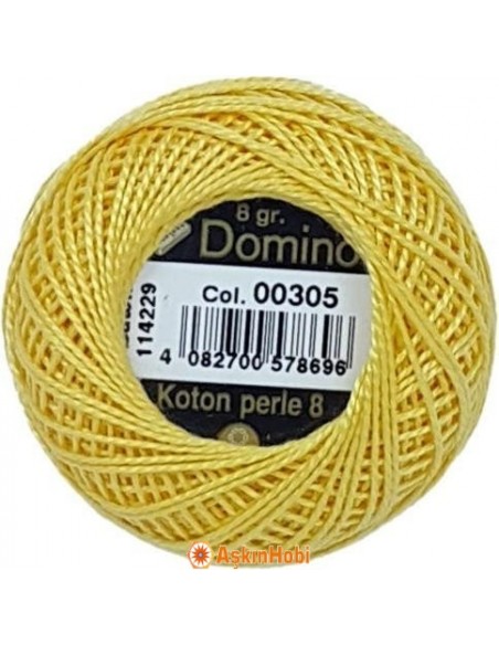 Domino Cotton Perle 8 Domino Koton Perle 00305 (No:8) 00305 (No:8)