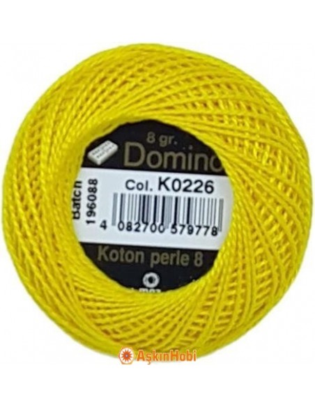 Domino Koton Perle 8 Domino Koton Perle K0226 (No:8) K0226 (No:8)