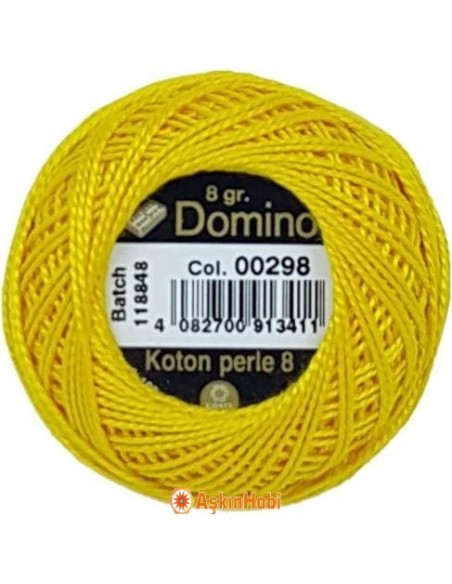 Domino Cotton Perle 8 Domino Koton Perle 00298 (No:8) 00298 (No:8) Domino Cotton Perle 8 Domino Koton Perle 00298 (No:8) 00298 (No:8)