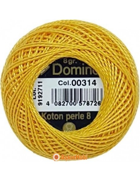 Domino Cotton Perle 8 Domino Koton Perle 00314 (No:8) 00314 (No:8)