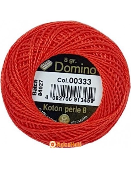 Domino Cotton Perle 8 Domino Koton Perle 00333 (No:8) 00333 (No:8)