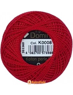 Domino Cotton Perle 8 Domino Koton Perle K0008 (No:8) K0008 (No:8)