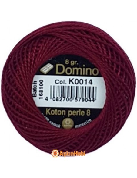 Domino Cotton Perle 8 Domino Koton Perle K0014 (No:8) K0014 (No:8)