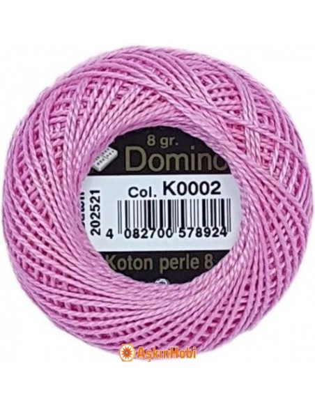Domino Koton Perle 8 Domino Koton Perle K0002 (No:8) K0002 (No:8) Domino Koton Perle 8 Domino Koton Perle K0002 (No:8) K0002 (No:8)