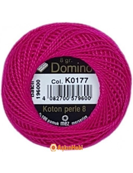 Domino Koton Perle 8 Domino Koton Perle K0177 (No:8) K0177 (No:8)