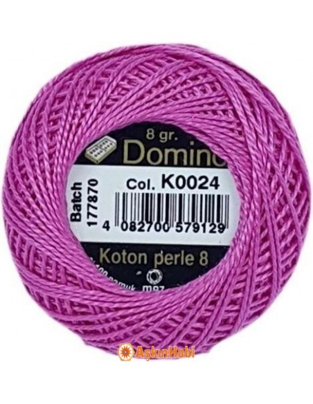 Domino Cotton Perle 8 Domino Koton Perle K0024 (No:8) K0024 (No:8) Domino Cotton Perle 8 Domino Koton Perle K0024 (No:8) K0024 (No:8)