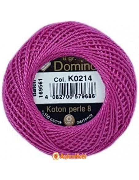 Domino Koton Perle 8 Domino Koton Perle K0214 (No:8) K0214 (No:8)