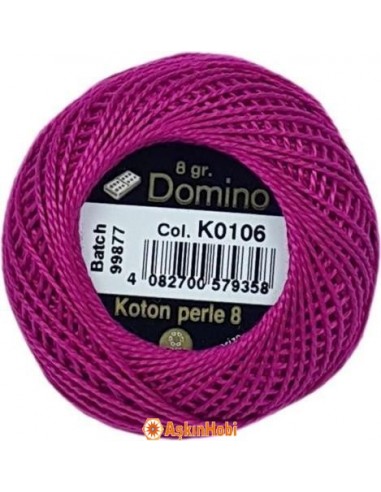 Domino Cotton Perle 8 Domino Koton Perle K0106 (No:8) K0106 (No:8)