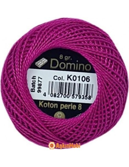 Domino Cotton Perle 8 Domino Koton Perle K0106 (No:8) K0106 (No:8) Domino Cotton Perle 8 Domino Koton Perle K0106 (No:8) K0106 (No:8)