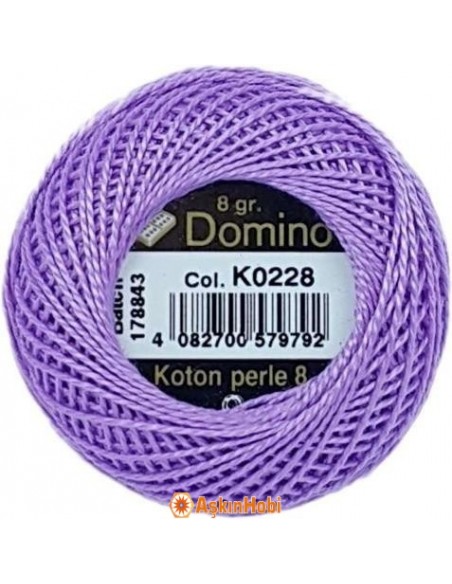 Domino Cotton Perle 8 Domino Koton Perle K0228 (No:8) K0228 (No:8)