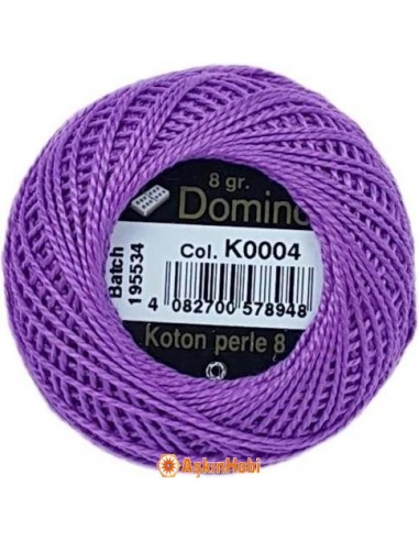 Domino Cotton Perle 8 Domino Koton Perle K0004 (No:8) K0004 (No:8)