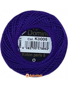 Domino Cotton Perle 8 Domino Koton Perle K0006 (No:8) K0006 (No:8)