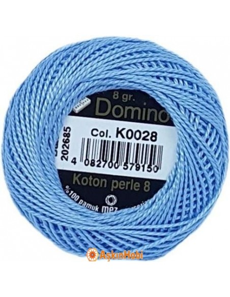 Domino Cotton Perle 8 Domino Koton Perle K0028 (No:8) K0028 (No:8) Domino Cotton Perle 8 Domino Koton Perle K0028 (No:8) K0028 (No:8)