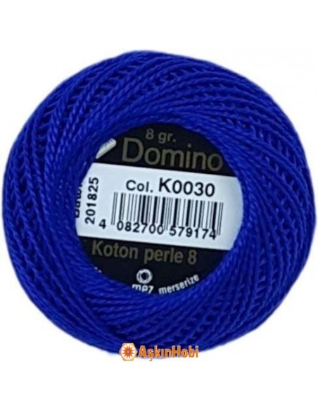 Domino Cotton Perle 8 Domino Koton Perle K0030 (No:8) K0030 (No:8)