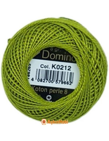 Domino Cotton Perle 8 Domino Koton Perle K0212 (No:8) K0212 (No:8)