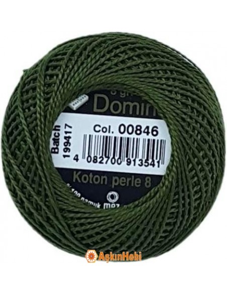 Domino Cotton Perle 8 Domino Koton Perle 00846 (No:8) 00846 (No:8) Domino Cotton Perle 8 Domino Koton Perle 00846 (No:8) 00846 (No:8)