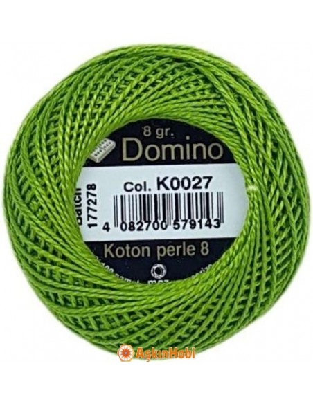 Domino Koton Perle 8 Domino Koton Perle K0027 (No:8) K0027 (No:8)