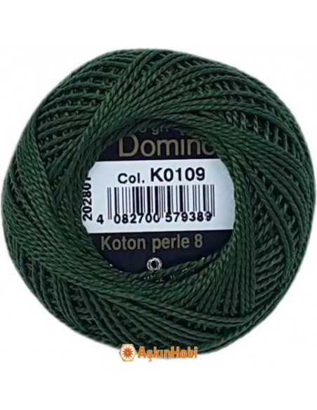 Domino Cotton Perle 8 Domino Koton Perle K0109 (No:8) K0109 (No:8)